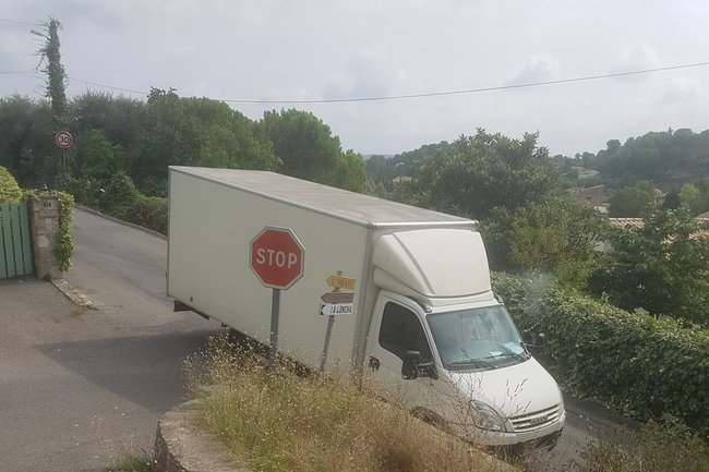 Transport petit camion 25 m3