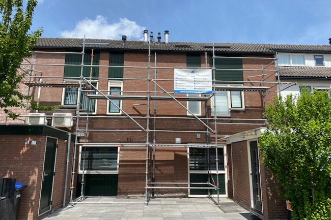 Gevel renovatie Koog aan de zaan