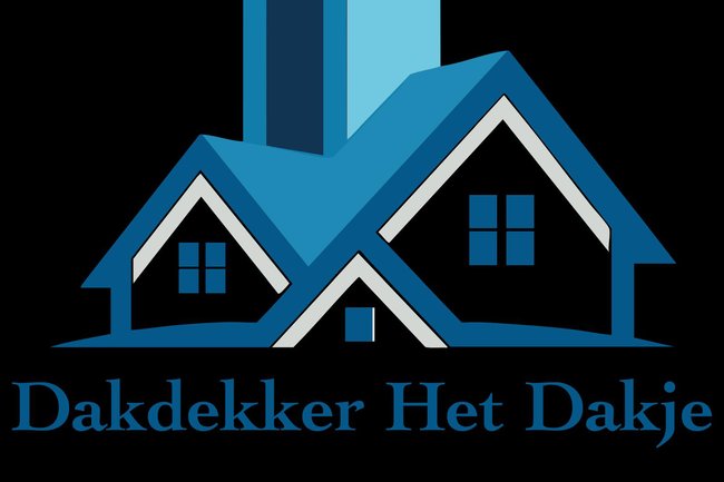 Het nieuwe bedrijfslogo van Dakdekker Het Dakje