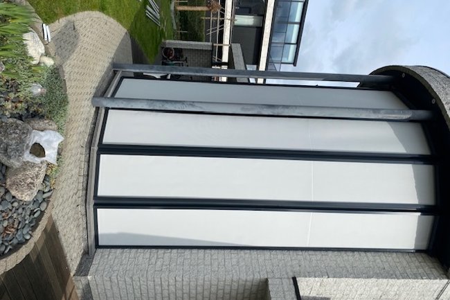 Hasselt; zipscreens met Somfy RTS motoren