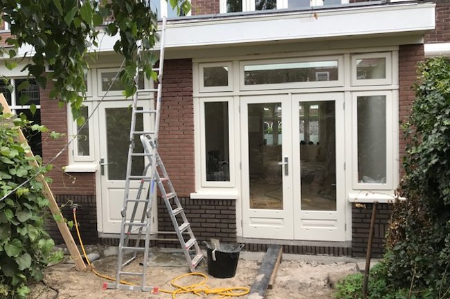 Uitbouw jaren 30 huis in Haarlem