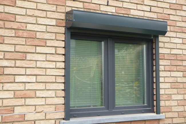 volet mini caisson ext alu