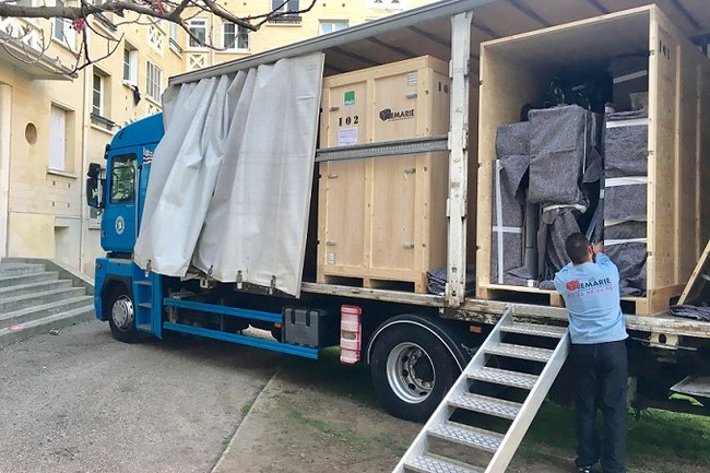 SORTIE de GARDE-MEUBLES pour installation sur Rennes