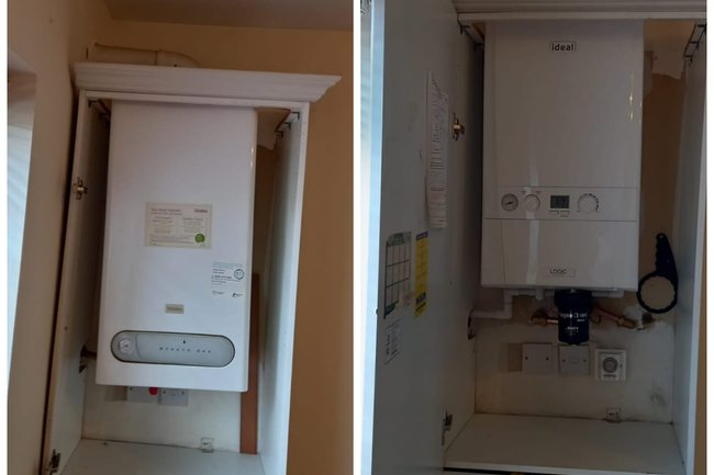 Out with the Vokera and in with the Ideal Logic 24kw