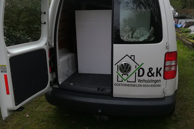 Lege dozen halen wij op afspraak weer bij u op.