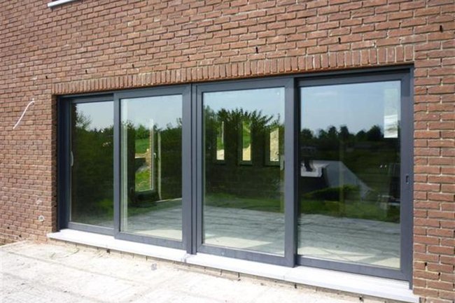 double coulissant pvc