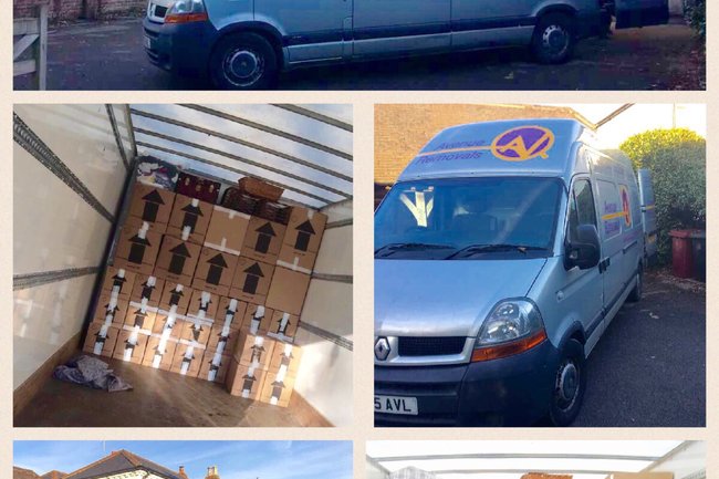 Panel vans and box lorry's, full packing service.