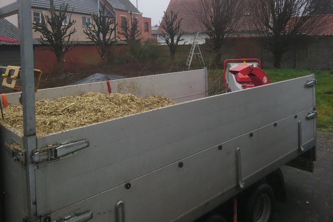Snoeiwerk + Verhakselen is geen probleem voor ons