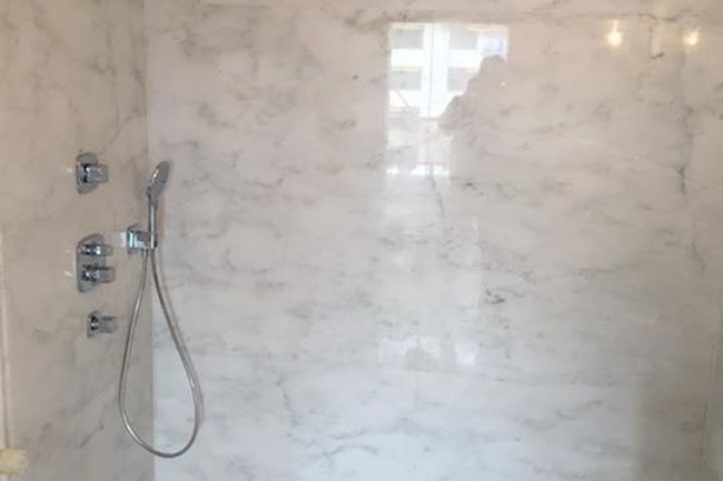 Douche à l'italienne réalisée par nous
