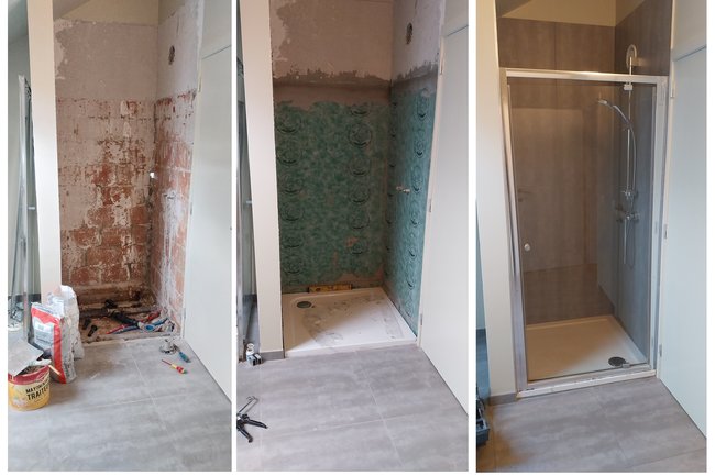 Lekkende douche herstellen in Gent