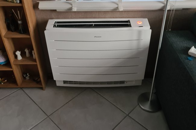 Daikin vloermodel, ideaal als verwarming