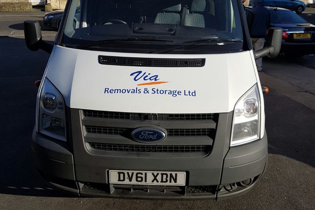 via removals and storage 
01282 706454