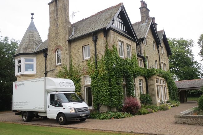 Barraclough House removal from Lords Hall Darwen Moors