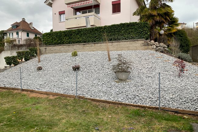 Aménagement de talus sans entretien