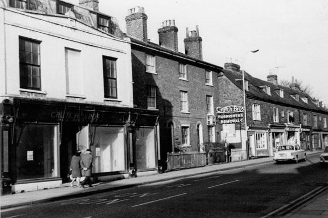 The First Crutch Brothers Shop Tonbridge High Street.