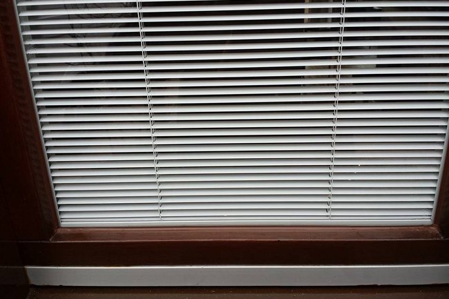 Isolatieglas met ingebouwde Screenlines (luxaflex).