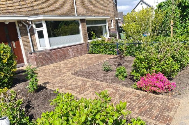 Aanleg voortuin