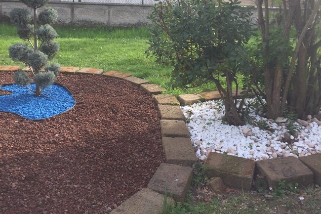 Realizzazione di un giardino moderno