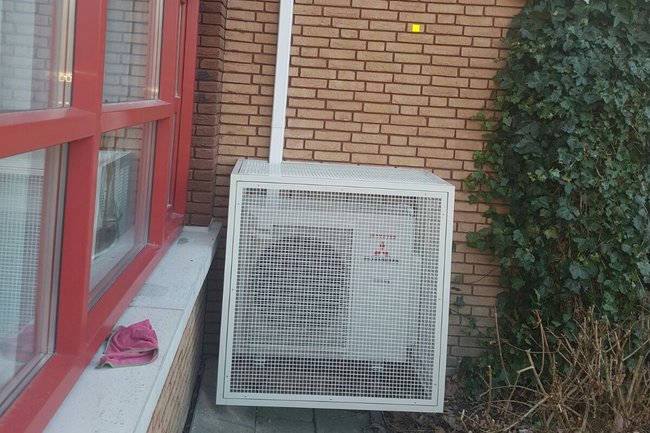 Afschermkap buitenunit