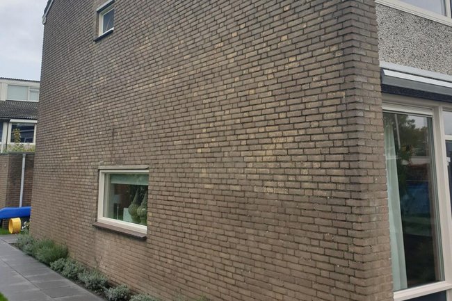 Hakken zandstralen voegen en impregneren