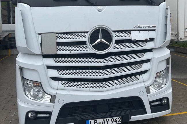 Unser neuer Mercedes Actros