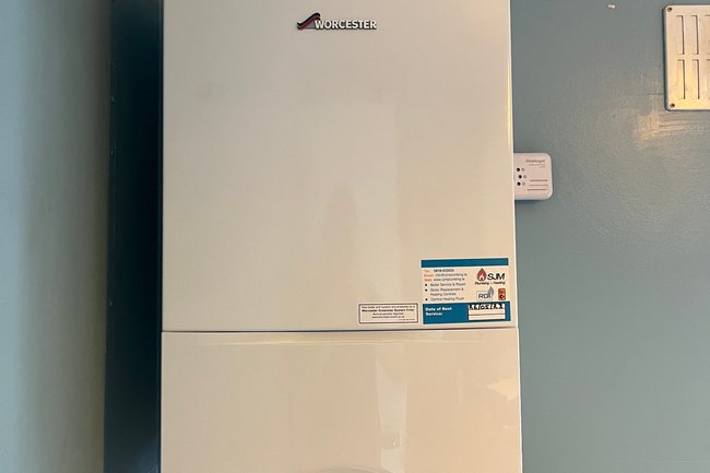 Worcester Bosch Boiler & Bosch Magnetic Filter Fitted