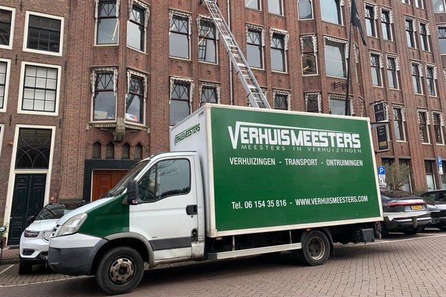 In het centrum van Amsterdam geen probleem.