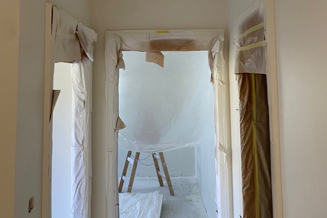 appartement: fait a l'airless entièrement