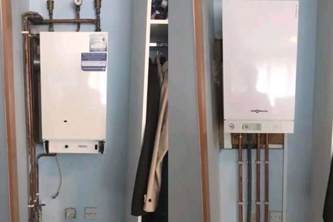 Old ideal classic out, new viesmann in with 10yr warranty