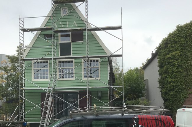 Werk gedaan in de Zaanstreek. Rondom aan alle zijdes.