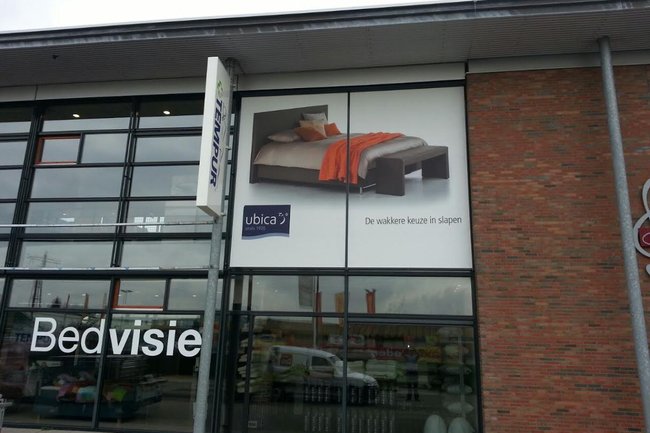 screens met doekbedrukking bij bedvisie te Nieuwegein