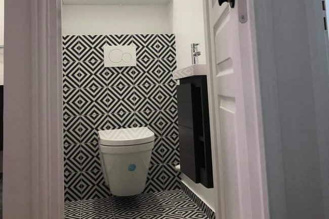 rénovation complète  WC dans le 14 éme à Paris