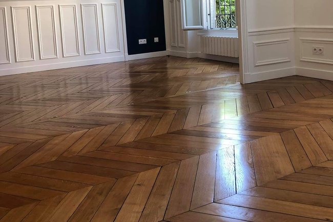 travaux de rénovation complète:appartement Parisien 128m2