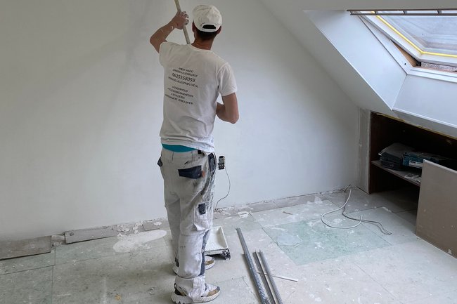 Schilder werkzaamheden