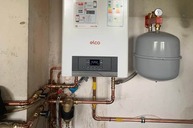 mazoutketel vervangen door een, condensatie ketel aardgas