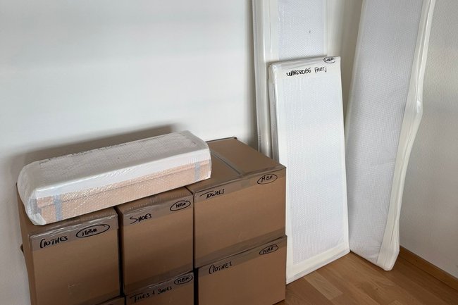 Emballages et protections de vos affaires.