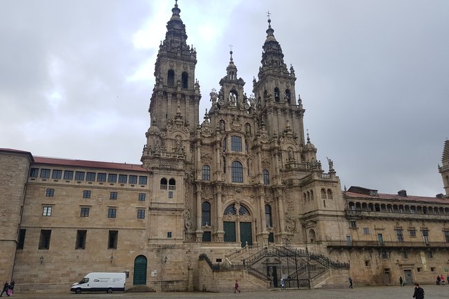 reparto para el museo en la catedral de Santiago