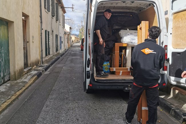 Nous adaptons nos camions aux accès.