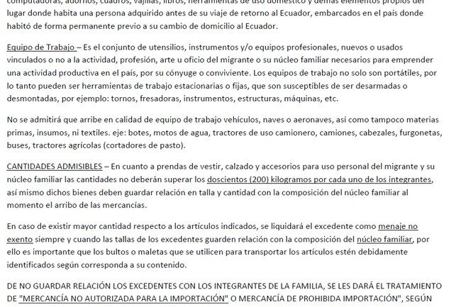 MUDANZAS INTERNACIONALES A ECUADOR