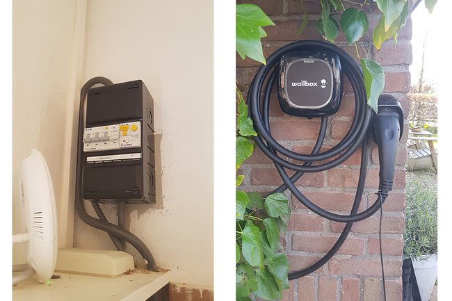 Wallbox installatie