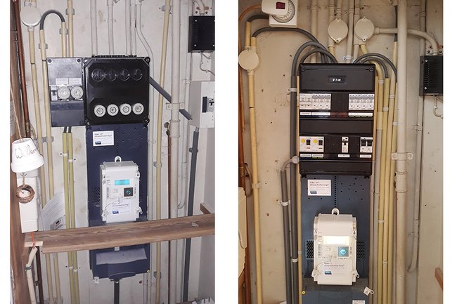 Vervangen oude groepenkast