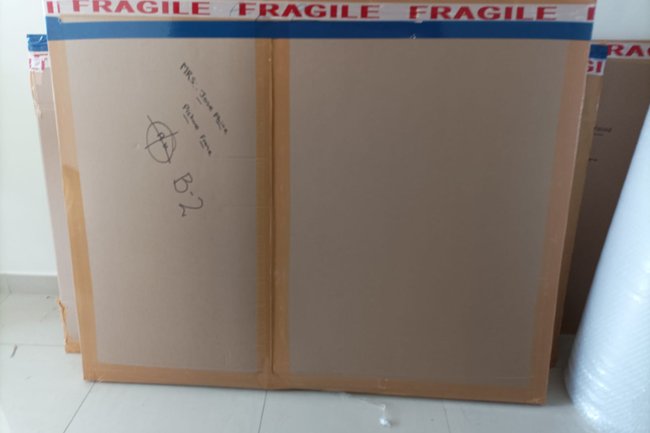 Frames After Complete packing ready to Move