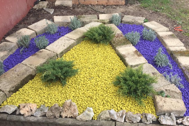 Realizzazione di un giardino moderno