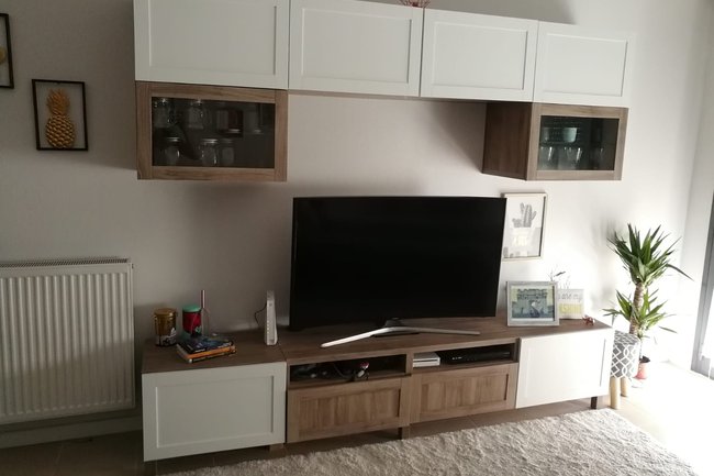 Mudanza de Muebles anclados a la pared