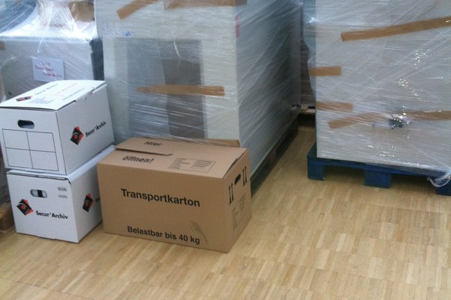 Alles wird schön verpackt
