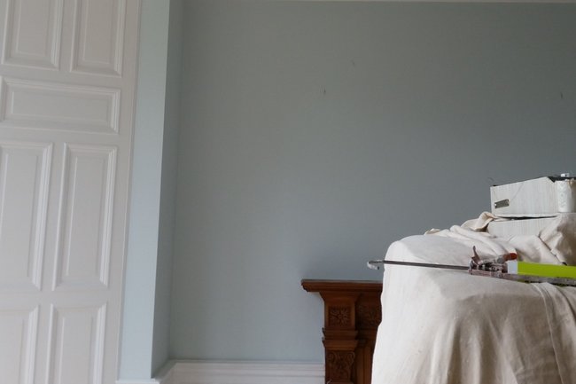 Ornately embellished room redecorating project