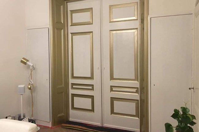 arc de triompf was eerst zwart! 2 dagen. kosten 750,-