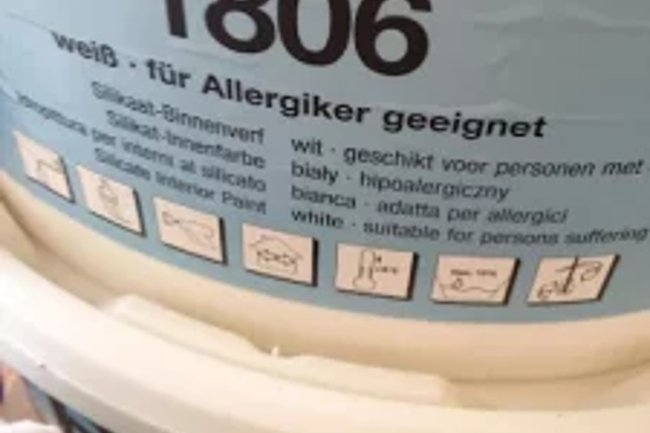 Wir verwenden ausschließlich ökologische Naturfarben.