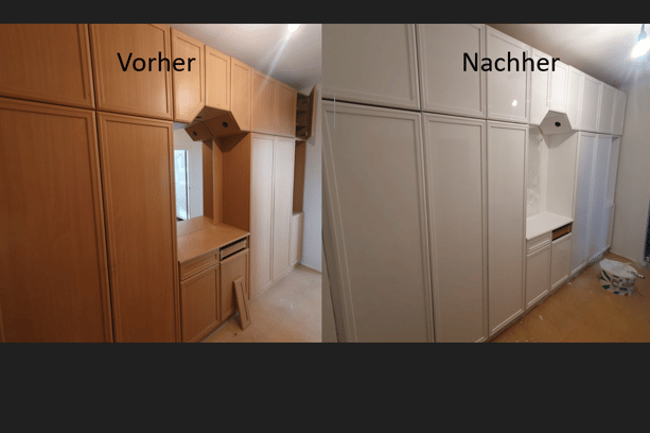 Vorher-Nachher-Vergleich unsere Renovierungsarbeiten