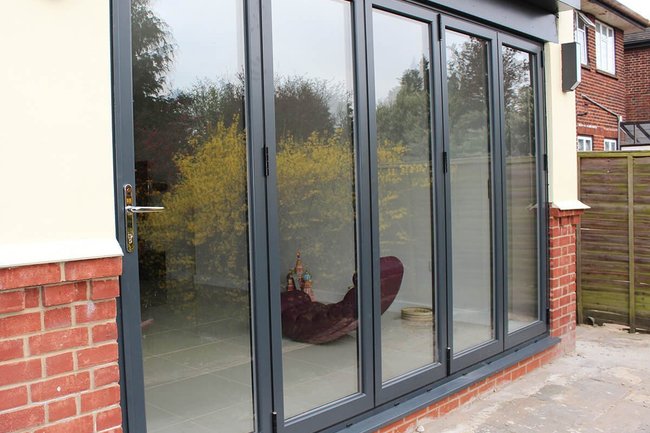 Aluminium Bi-Folding Door Project in Dublin